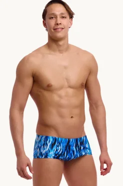 Trunks|Funky Trunks Mens Wing Streak Trunk Blue