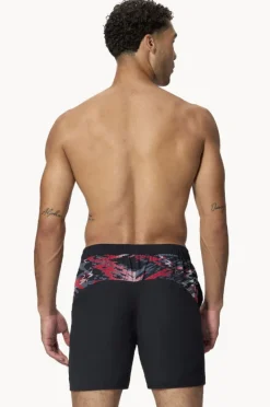 Boardshorts|Speedo Mens Xpress Lite Panel 16" Watershort Black/red