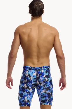 Jammers|Funky Trunks Mens You Messer Jammer Blue/black