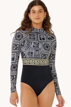 Rashies & Sunsuits|Rip Curl Mermaid Beach Sunsuit BLACK