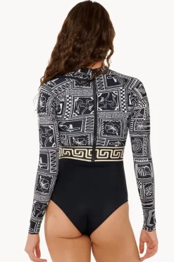 Rashies & Sunsuits|Rip Curl Mermaid Beach Sunsuit BLACK