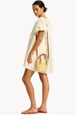 Travel|Bags|Seafolly Micro Tote Bag Natural