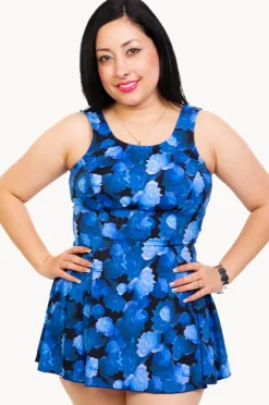 One Pieces|T.h.e. Swimwear Island Swim Dress Midnight