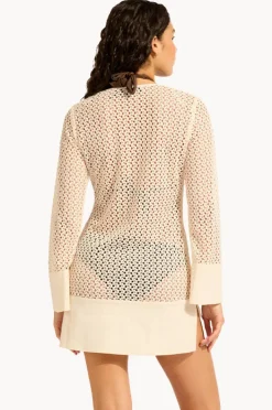 Overswim|Seafolly Mini Cover Up Ecru