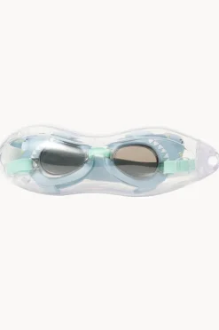 Goggles|Goggles|Sunny Life Mini Salty The Shark Swim Goggle Aqua