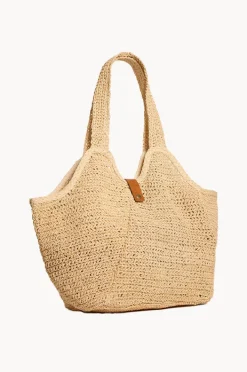 Beach Bags|Bags|Seafolly Mirage Woven Tote Natural