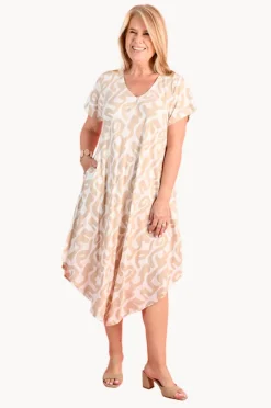 Dresses|Bodacious Modern Muse Great Harbour Dress Sand