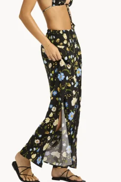 Pants|Seafolly Modern Romance Shirred Waist Wrap Pant BLACK