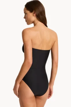 One Pieces|Monte u0026 Lou Monte & Lou Bandeau One Piece Black