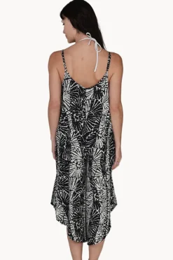 Playsuits|J.valdi Montego Bay Flowy Jumpsuit Black/White