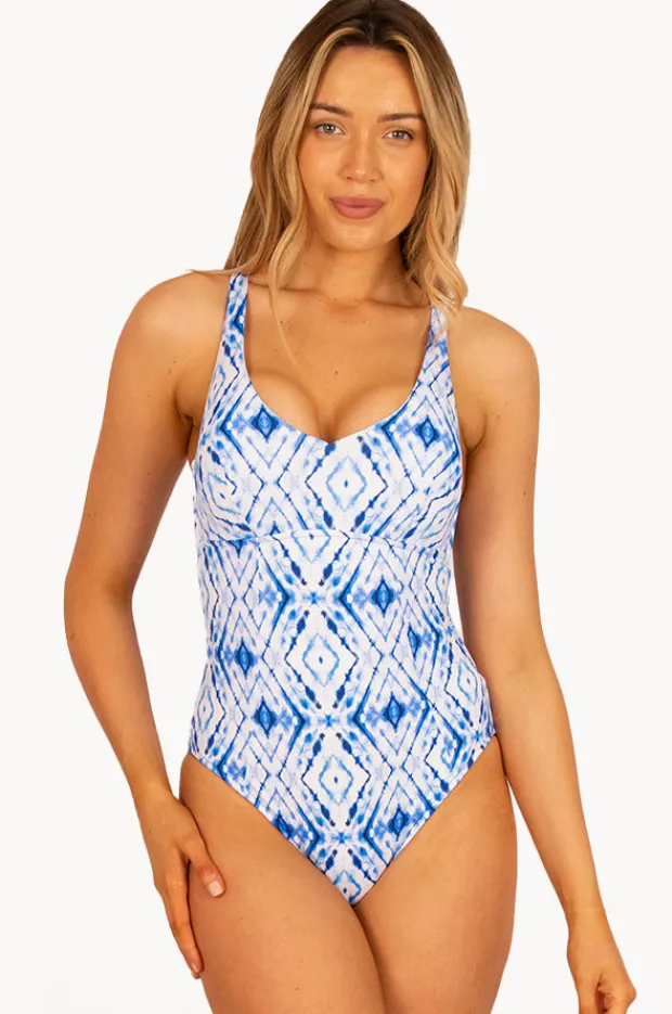 One Pieces|Baku Moonlight D/DD Cup Longline One Piece Moonlight white