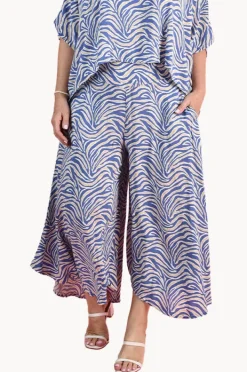 Pants|Bodacious Morning Safari Sydney Wide Leg Pant Blue