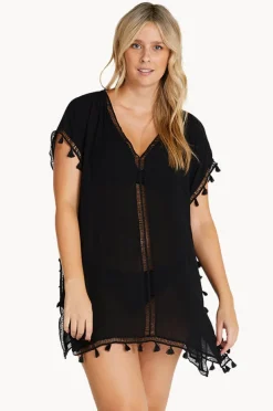 Overswim|Baku Moroccan Kaftan Black