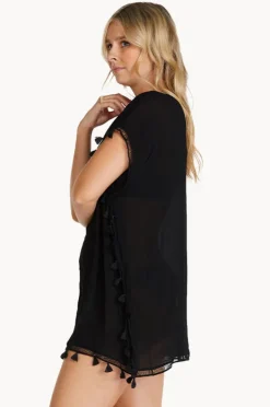 Overswim|Baku Moroccan Kaftan Black