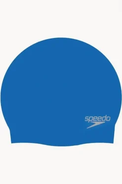 Swim Caps|Speedo Moulded Silicone Cap Blue