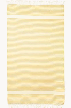 Travel|Towels|Havlu Nazar Turkish Towel Nazar yellow