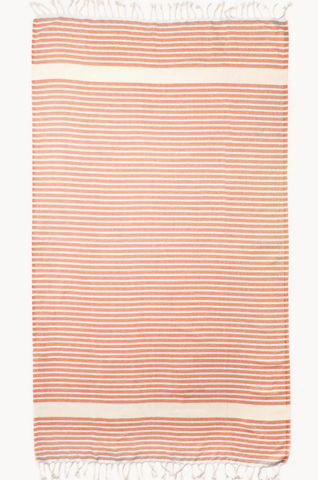 Travel|Towels|Havlu Nazar Turkish Towel Nazar coral