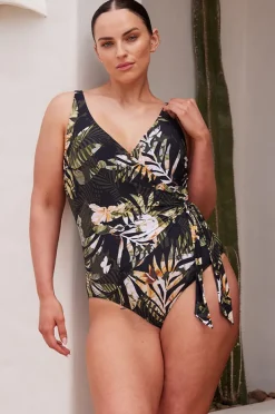 One Pieces|Artesands Neo Du Palmis Hayes D/DD Cup One Piece Black