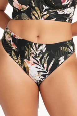 Bottoms|Artesands Neo Du Palmis Monet Mid Rise Pant Black