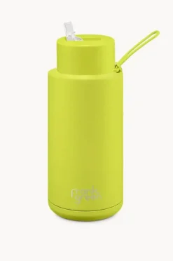 Drinkware|Drinkware|Frank Green Neon Ceramic Drink Bottle 1L Yellow