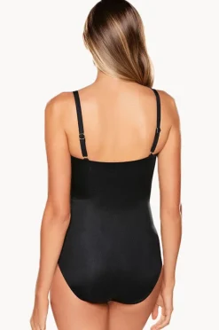 One Pieces|Miraclesuit Network Mystique One Piece Black