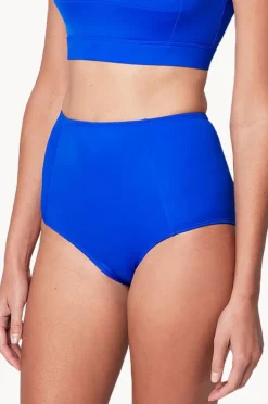 Bottoms|Une Piece Never Say Never High Waist Pant Blue