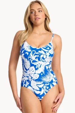 One Pieces|Sunseeker Neverland DD/E Cup Slimline One Piece Cloud