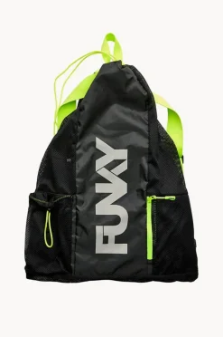 Sport Bags|Bags|Funky Trunks Night Lights Gear Up Mesh Backpack Black
