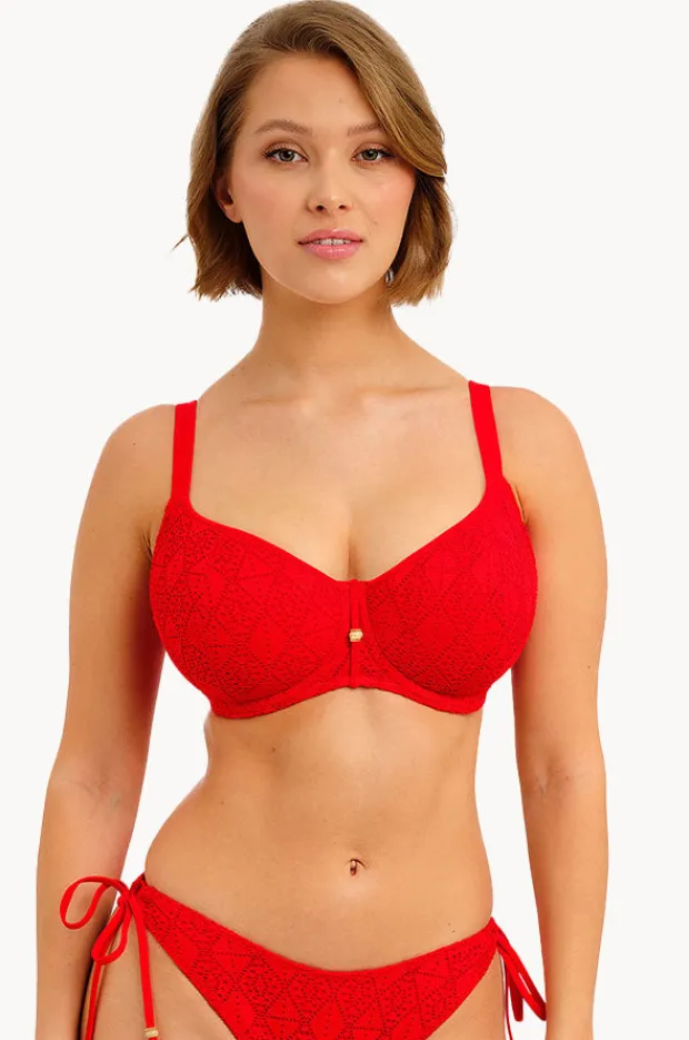 Bikini Tops|Freya Nomad Nights G Cup Sweetheart Bra Lava