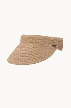Headwear|Rigon Noosa Raffia Visor Natural