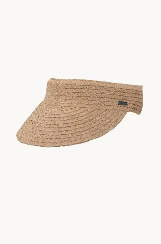 Headwear|Rigon Noosa Raffia Visor Natural