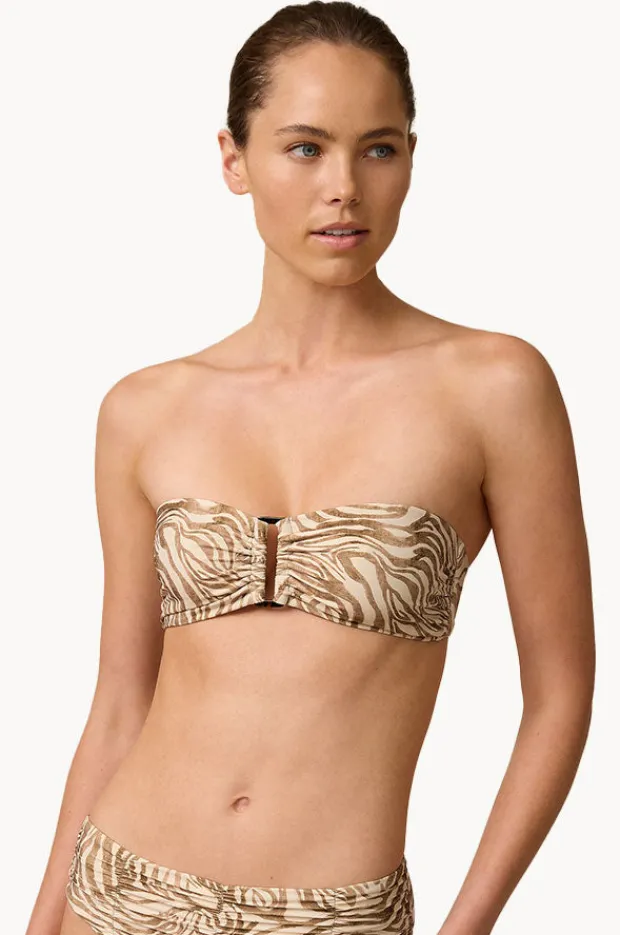 Bikini Tops|Monte u0026 Lou Nova Bilgola Bandeau Animal