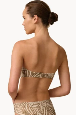 Bikini Tops|Monte u0026 Lou Nova Bilgola Bandeau Animal