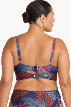 Bikini Tops|Artesands Nu Ornare Cezanne D/DD Cup Midriff Bra Navy