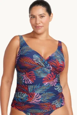 Tankini Tops|Artesands Nu Ornare Delacroix Tankini Separate Navy