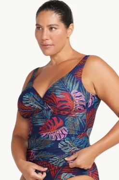 Tankini Tops|Artesands Nu Ornare Delacroix Tankini Separate Navy