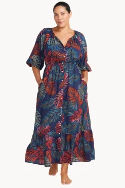 Dresses|Artesands Nu Ornare Elgar Maxi Dress Navy