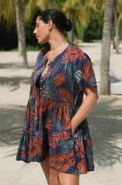 Dresses|Artesands Nu Ornare Gershwin Short Dress Navy