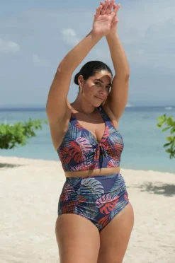 Bottoms|Artesands Nu Ornare Raphael High Waist Pant Navy