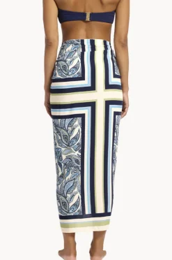 Sarongs|Jets Oasis Paisley Sarong Ink