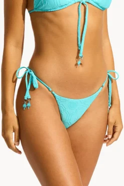 Bottoms|Seafolly Oasis Tie Side Rio Pant Atoll blue