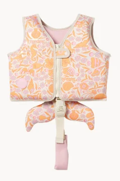Floaties & Swim Aids|Floaties & Swim Aids|Sunny Life Ocean Magic Swim Vest 1-2 Years Pink