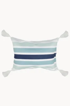 Beach Pillows|Good Vibes Ocean Tide Beach Pillow Teal