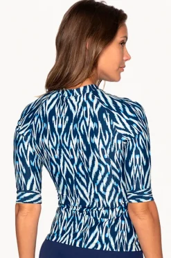 Rashies & Sunsuits|Nip Tuck Odisha Yvonne Suntop Navy