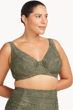 Bikini Tops|Artesands Onda Perspective Goya G Cup Bra Olive