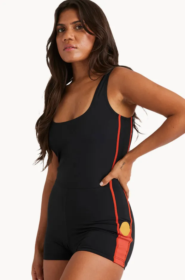 One Pieces|Billabong Otis Sand Dune Retro Boyleg One Piece Black