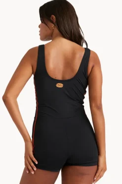 One Pieces|Billabong Otis Sand Dune Retro Boyleg One Piece Black