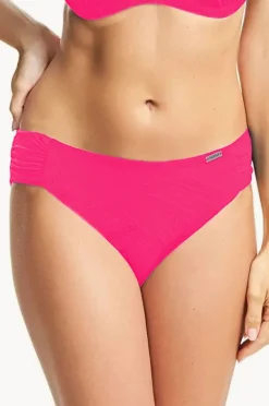Bottoms|Fantasie Ottawa Mid Rise Gathered Brief Freesia