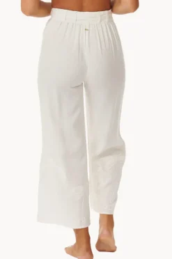 Pants|Rip Curl Pacific Dreams Embroidered Pant Cream