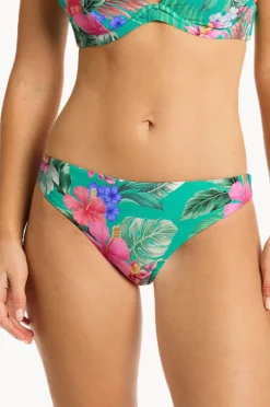 Bottoms|Sea Level Pacifico Regular Cheeky Pant Evergreen